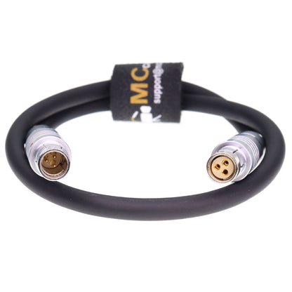 RS 3 pin Male to RS 3 pin Female CCM-1 Camera Control Monitor Power Cable for ARRI Alexa 35, Alexa Mini LF Camera