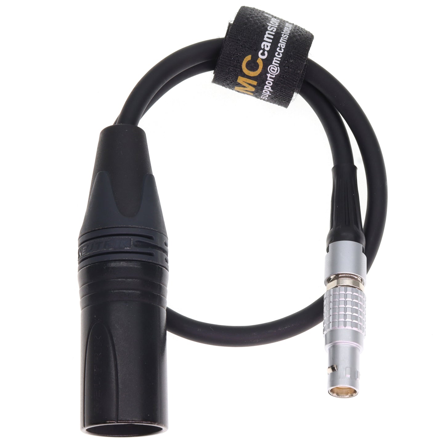 XLR 4 Pin Male to 2 Pin Female 12V Power Cable for RED Komodo 6K Camera