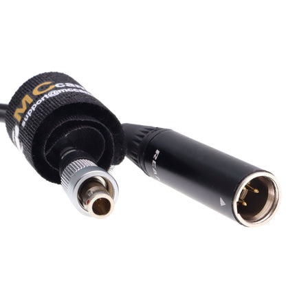 FVB.00 3 Pin Male to TA3M Mini XLR 3Pin Male Audio Cable for Zaxcom ZFR300 ZFR400 TRX900 Sennheiser SK2000 Wisycom MTP41, Shure UR1M