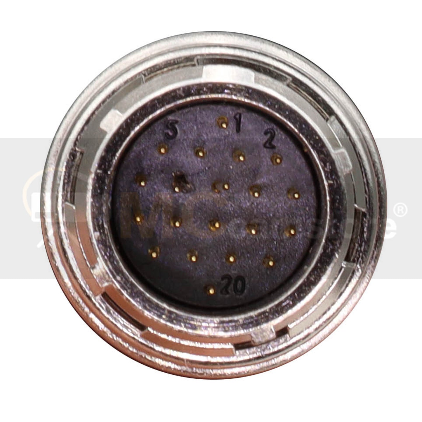 Right Angle 20 pin Male Plug Compatible with Hirose HR25A-9P-20P Male Push Pull Self-Lock Connector for Cabio's Servo Zoom Motor for Canon 20-Pin Servo Lens CJ ZSD-300M