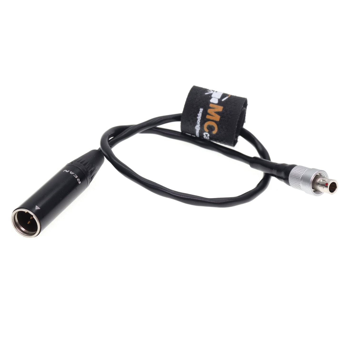 FVB 003 Pin Male to TA4M Mini XLR 4 Pin Male for Sennheiser Waist Pack Microphone for Shure Lavalier Microphone Audio Cable