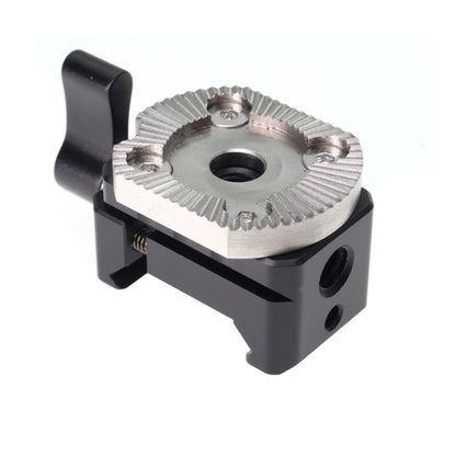 Quick Release NATO Clamp for ARRI Rosette M6 Thread Mount for DSLR Camera Cage Rig NATO Safety Rail Connecting