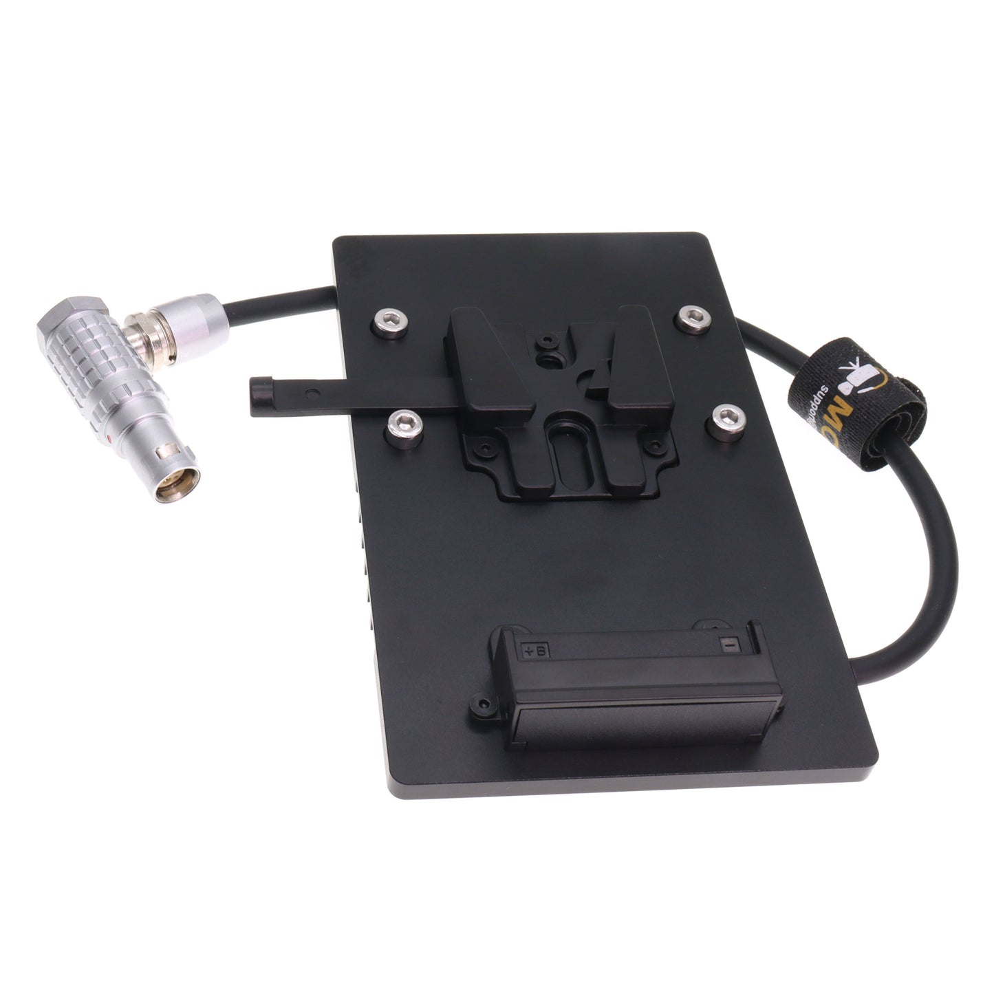 V Lock V-Mount Battery Plate to Right Angle Cable