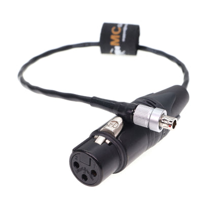 FVB 00 3 Pin Male Plug To NEUTRIK XLR 3 Pin Female Audio Cable for Sennheiser SK2000 Transmitter