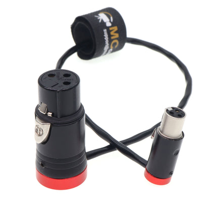 Low-Profile Ta3f 3pin Female To XLR 3pin Female SCORPIO Link Lectrosonics Use SOMMER SOD-14 Audio Cable