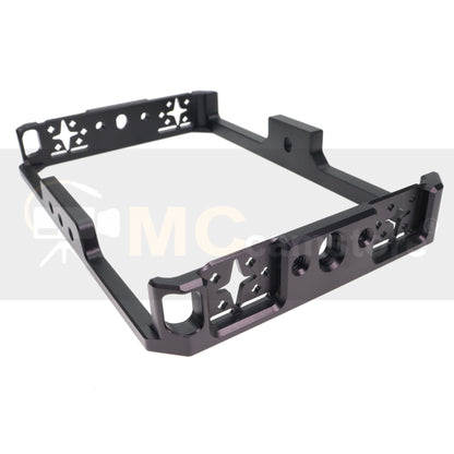Protective Frame for SamHD 702 Touch and Cine 7, 1/4"-20 Mount Adapter Metal Bracket Housing Cold Shoe Expansion Frame Cover Monitor Cage