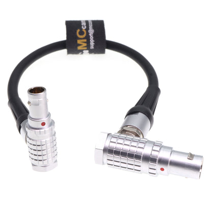 Angle Ronin 2 Power 6 Pin 4+2 to Angle 0B 2 Pin for DJI Ronin 2 to Teradek Bolt Pro 2pin PWR IN Power Cable