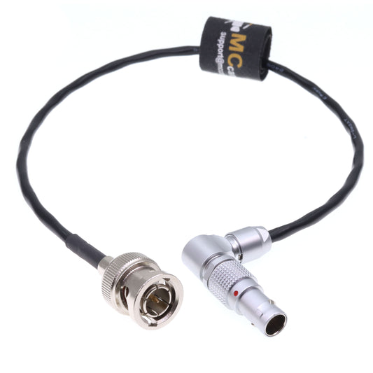 Rotatable 5 Pin to BNC Timecode Cable for ARRI Alexa Mini Camera for Ambient Lockit UMC-4 Time Code Sync