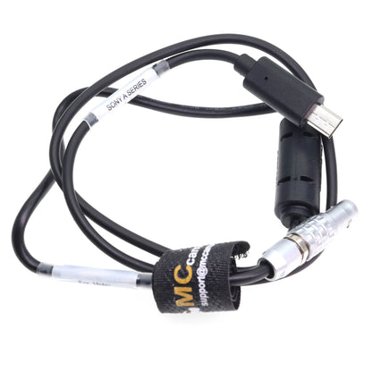 Nucleus-M Run Stop Cable USB-B to 7 Pin for Sony A Series a6/ a7/ a9 Run/Stop R/S Cable