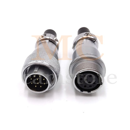 WEIPU WS16 Aviation Connector, 2 3 4 5 7 9 10pin Industrial Electrical Power Cable Plug Socket