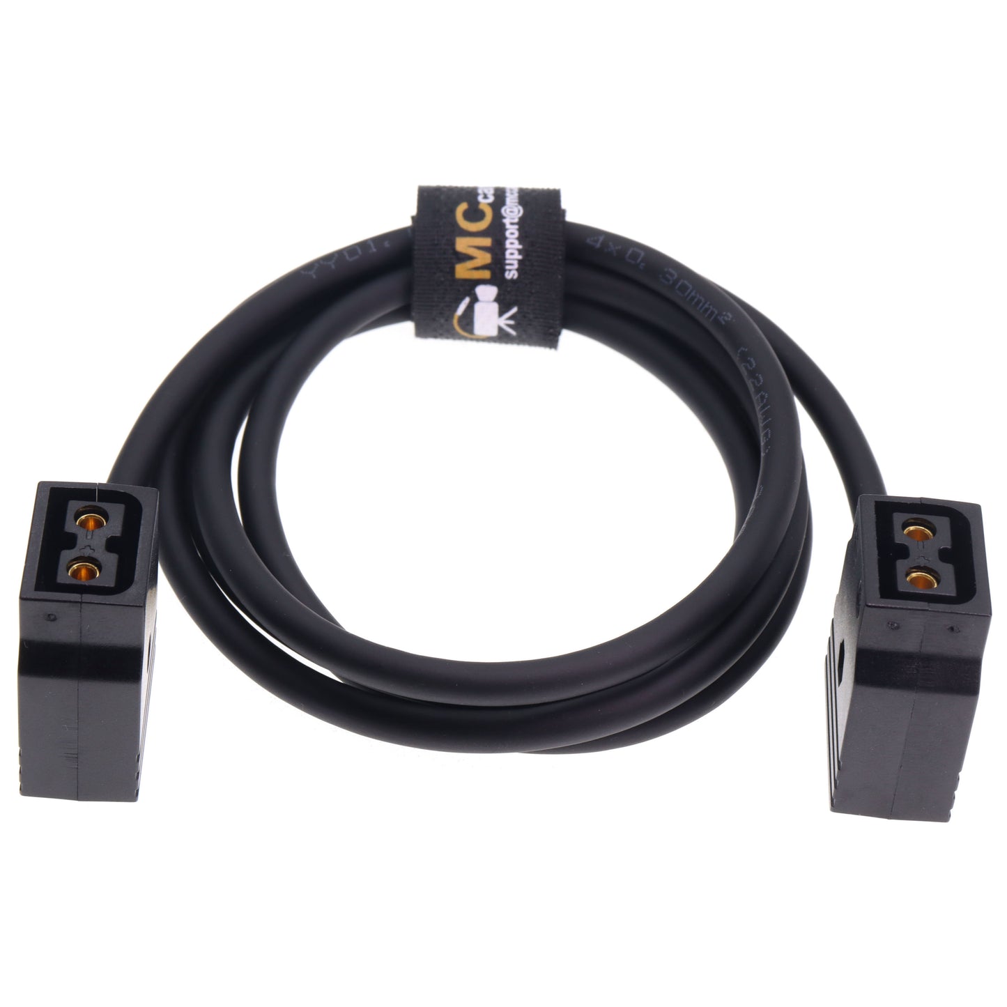 D tap to D tap Cable, Camera Power Extension Line for DSLR Rig, Dtap Female to Female for Bauer V-Mount Gold Mount
