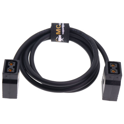 D tap to D tap Cable, Camera Power Extension Line for DSLR Rig, Dtap Female to Female for Bauer V-Mount Gold Mount