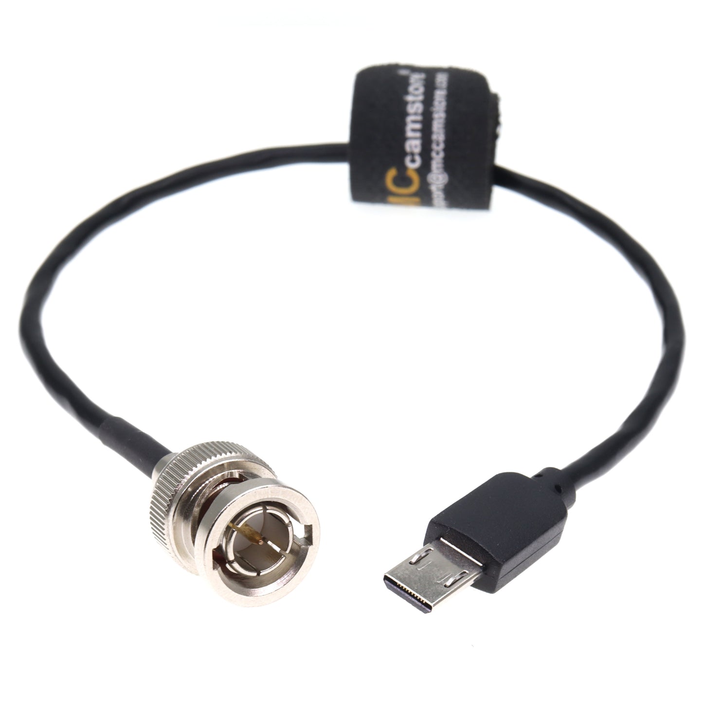 Timecode Cable for Sony FX3 FX30 A7S3 A1 Camera, BNC to Micro USB Time Code Sync for Zaxcom Zoom F8 F8N