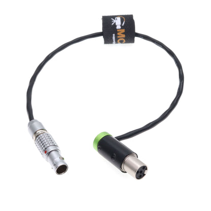 0B 2 Pin Male Connector to Low Profile TA4F Power cable for TVLOGIC VFM-058 Monitor Power Supply Cord