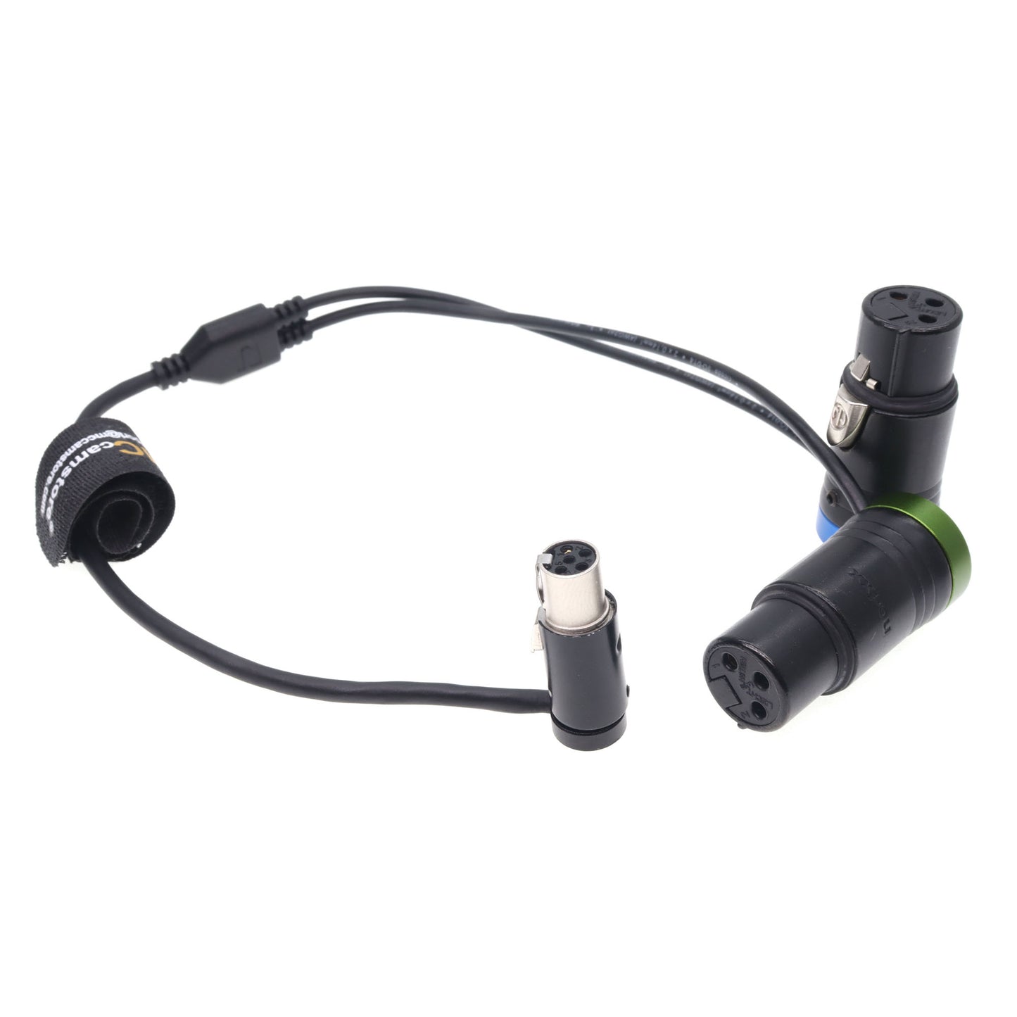 LP TA5F to Dual LP XLR 3Pin Female Audio Y-Cable for Zaxcom QRX200 for Lectrosonics SRa5P, SRb5P for Wisycom MCR54