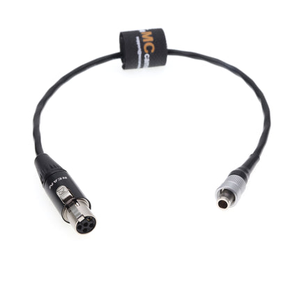 FVB 3Pin To TA5F 5pin Audio Cable for Wisycom MTP41 MTP41-L-B1 Wideband Bodypack Transmitter