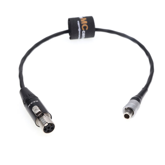FVB 3Pin To TA5F 5pin Audio Cable for Wisycom MTP41 MTP41-L-B1 Wideband Bodypack Transmitter