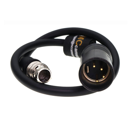 XLR 4 pin to Hirose 20 Pin Power Cable for Fujinon Cabrio Cine Lens