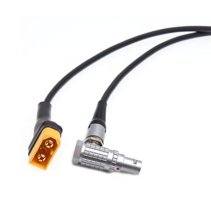 XT60 to 1B 6 Pin (4+2) Female Power Cable for RED Komodo-X V-Raptor DSMC2 Epic/Gemini/Scarlet-W/Raven/WEAP for DJI Ronin 4D