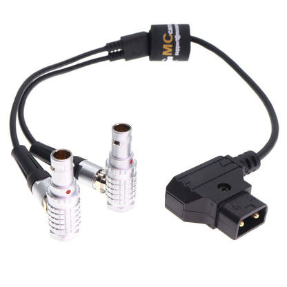 Nucleus-M Motor Power Y Cable for Nucleus M Motor D tap to Two Right Angle 7 Pin Male Cable