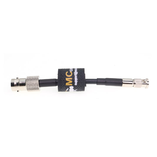 4K 12G SDI Video Cable, HD Micro HDBNC to Standard BNC 75 Ohm Pigtail Extension Coupler for Blackmagic Video Assist 5" Monitor, Micro Studio Camera 4K G2, ATEM Switcher