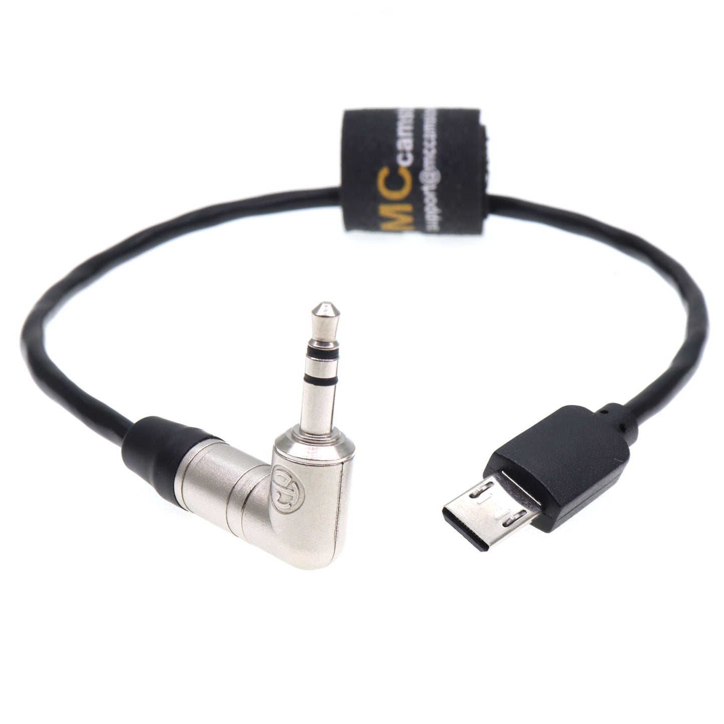 Timecode Cable for Sony FX3 FX30 A7S3 A1 Cameras 3.5mm TRS to Micro USB Timecode Cable for Tentacle SYNC E Timecode Generator Box