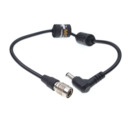DC 2.5 to Hirose 4 Pin Male Power Cable for Blackmagic Cinema Camera 4K, for Sound Devices 633/644/688
