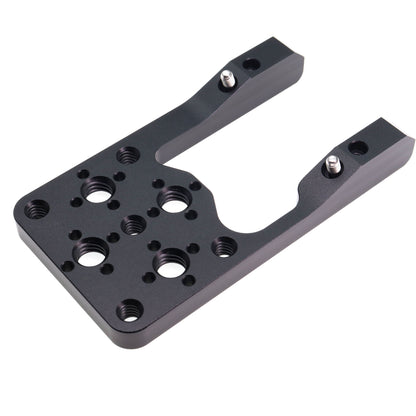 WCU-4 Base Plate for ARRI WCU-4 Wireless Focus Hand Unit, Bottom Cheese Plate Bracket Installation Kit Mounting with 3/8"-16 & 1/4"-20 Screw
