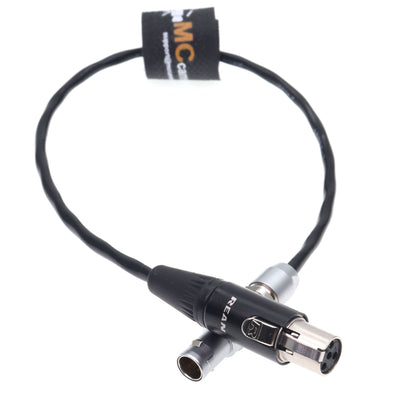 Power Cable for TV Logic Monitor for ARRI/RED 0B 2 Pin Male To TA4F 12V