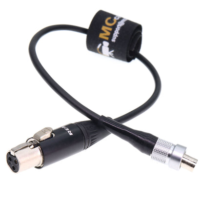 FVB.00.303 3 Pin Male to TA3F Mini XLR 3Pin Audio Cable for Zaxcom ZFR300 ZFR400 Sennheiser SK2000 Wisycom MTP40