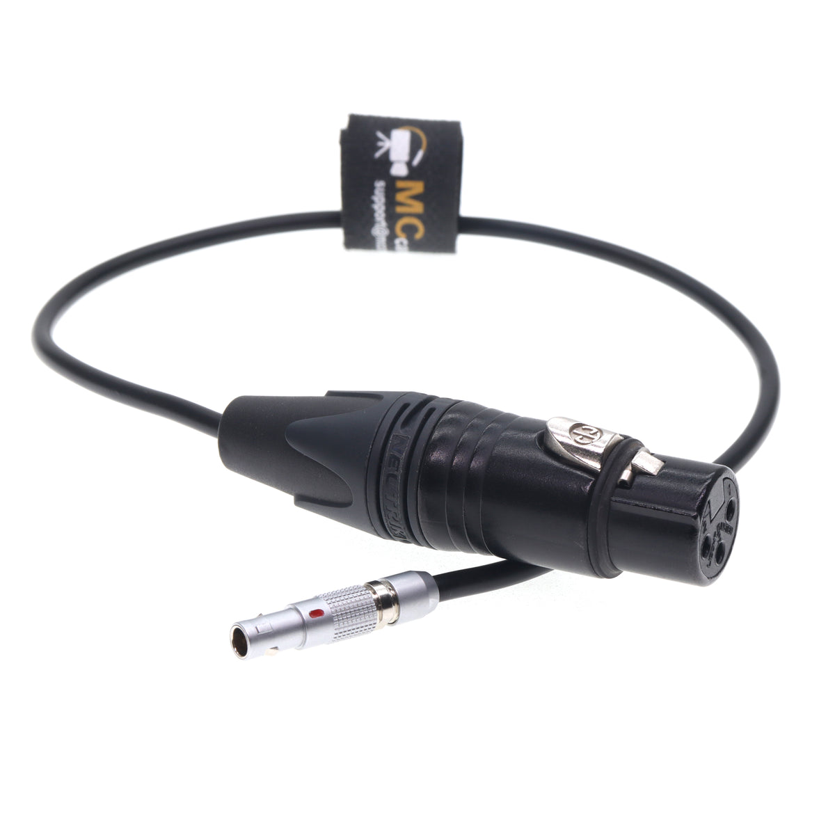 00B 5pin to XLR 3 Pin Female for Shure Mixer Microphone Audio Cable for Z CAM E2 for ARRI ALEXA Mini
