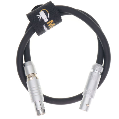 RS 3pin Male to 0S 4pin Run/Stop Cable for ARRI Heden Cmotion Compact Remote Start Stop Record for Carat System