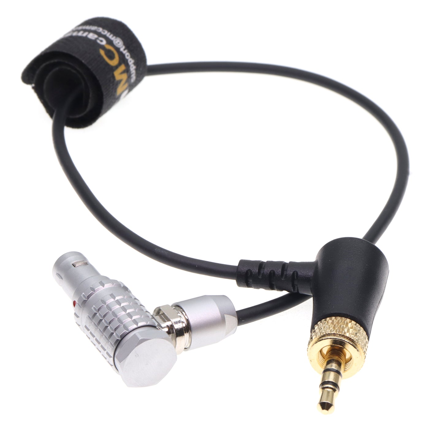 Lock 3.5 TRS Jack To FHG Angle 9 Pin Timecode Cable for Deity TC-1 for RED Komodo RED V-Raptor