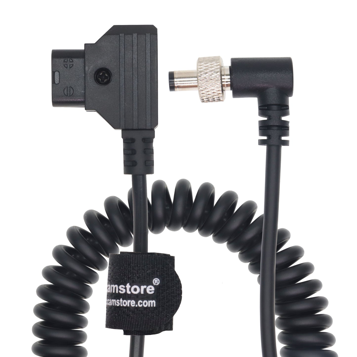 SmallHD/Atomoss/ Blackmagic Monitor Power Coiled Cable for SONY NP-F550/NP-F570/NP-F970 NP-F Dummy Battery