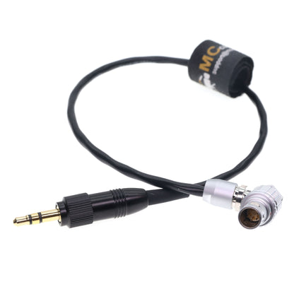 Audio Cable 0B 6 Pin to Locking 3.5mm TRS for Sony D11 Receiver for ARRI Alexa 35 Mini LF Camera