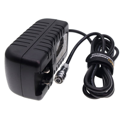 Power Adapter AC 110V to 240V to BMPCC 4K Black Magic 2pin Power Cable 12V 3A for Blackmagic Pocket Cinema Camera 4K, 6K Pro, 6K G2
