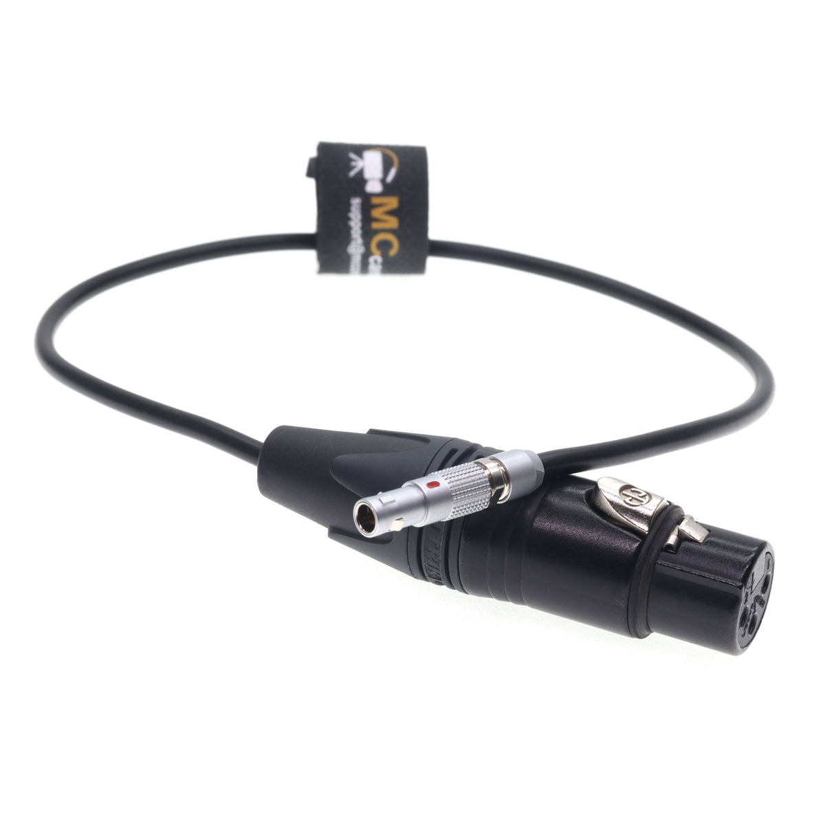 00B 5pin to XLR 3 Pin Female for Shure Mixer Microphone Audio Cable for Z CAM E2 for ARRI ALEXA Mini