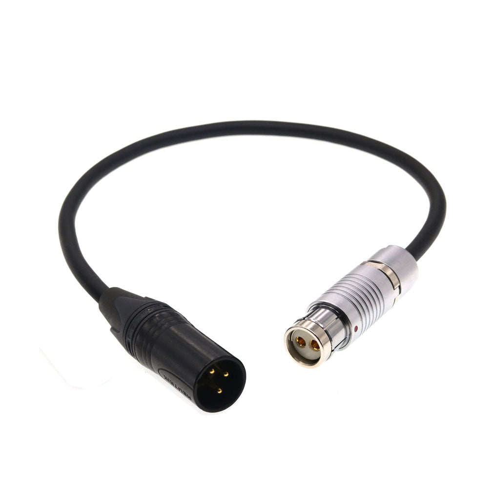 XLR 3pin to FI S 105 2pin female Connector for ARRI Alexa LF XT SXT SR3 435 535 235 power cable