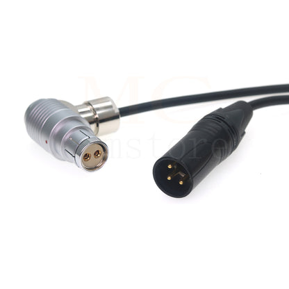 XLR 3pin to Fischer S 105 2pin female Connector for ARRI Alexa LF XT SXT SR3 435 535 235 power cable