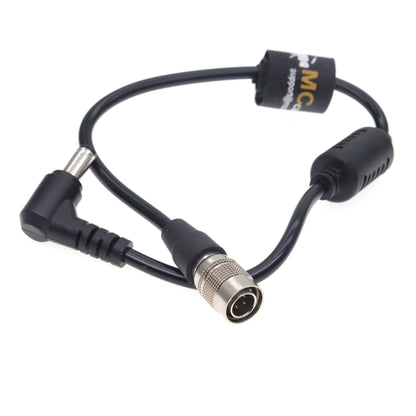 DC 2.5 to Hirose 4 Pin Male Power Cable for Blackmagic Cinema Camera 4K, for Sound Devices 633/644/688