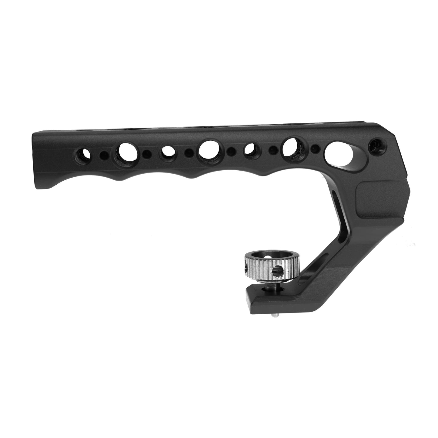 Camera Top Handle, 3/8 Quick Release Extension Bar for DSLR ARRI Grip Camera Cage, Universal Video Rig with Cold Shoe Adapters for Microphone/LED Light/Monitor