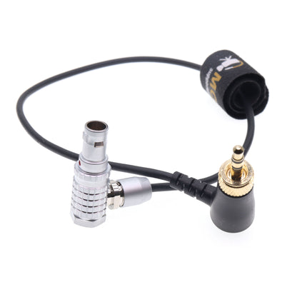 Audio Cable 6pin For 3.5 audio plug with lock for Sony D11 for Arri Alexa miniLF, 35 Camera