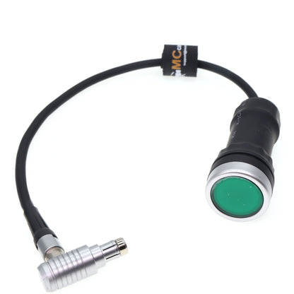 Remote Boot Conversion Line for ARRI Alexa Mini Camera Switch Line, Angle RS 3 Pin Male to On/off Botton Run Stop Cable