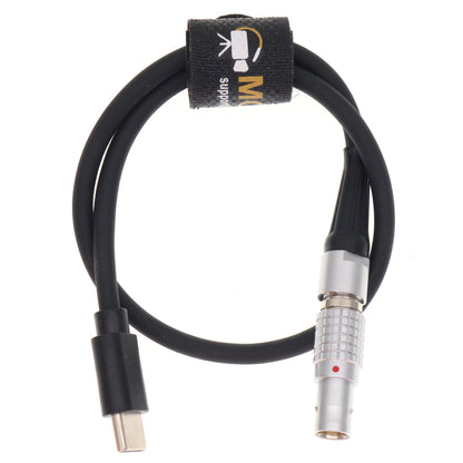 Ronin RS3 RS4 Type-C to RED Komodo 6K Camera 2 pin Female Power Cable for DJI Ronin RS3 RS4 USB-C