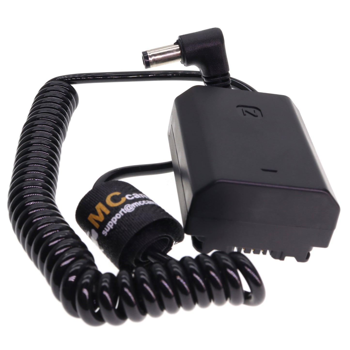 Power Cable DC Barrel to NP-FZ100 Dummy Battery Replaces NP-FZ100 Battery for Sony A1, A7C, A7III, A7RIII, A7SIII, A9 Camera