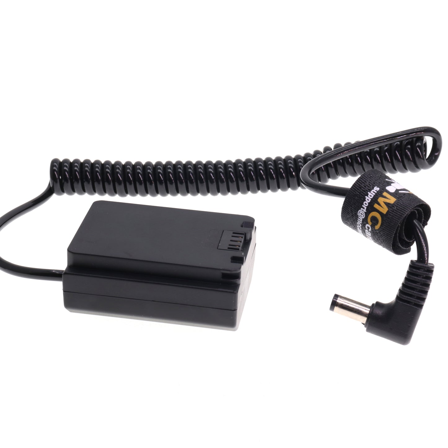 Power Cable DC Barrel to NP-FZ100 Dummy Battery Replaces NP-FZ100 Battery for Sony A1, A7C, A7III, A7RIII, A7SIII, A9 Camera