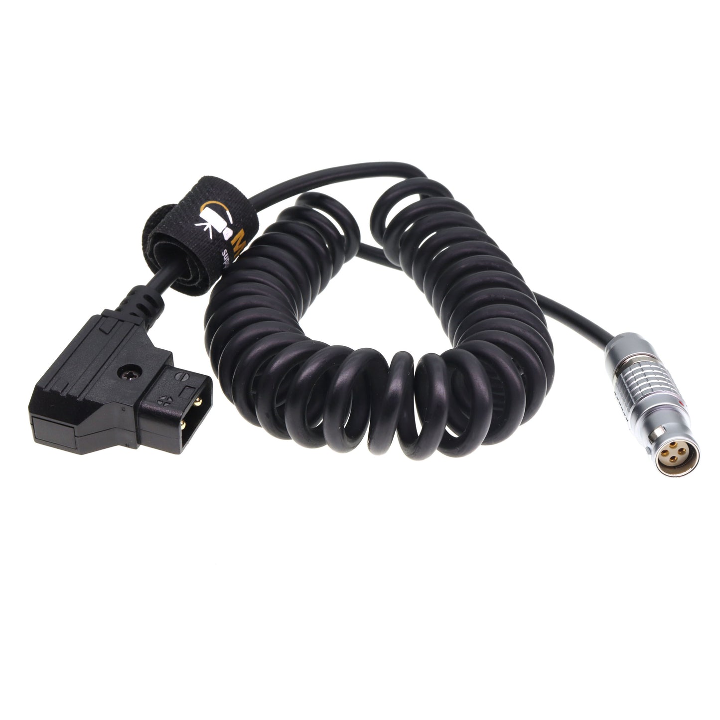 Fujifilm GFX ETERNA 55 D-Tap Power Cable Coiled 4 Pin Female