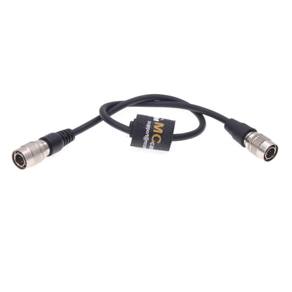 Hirose 4 Pin Male to Male Power Cable for Sound Devices 644 688 Zoom F4 F8 Zaxcom Recorder