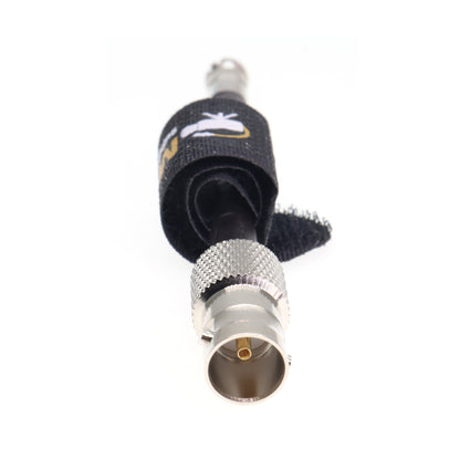 4K 12G SDI Video Cable, HD Micro HDBNC to Standard BNC 75 Ohm Pigtail Extension Coupler for Blackmagic Video Assist 5" Monitor, Micro Studio Camera 4K G2, ATEM Switcher