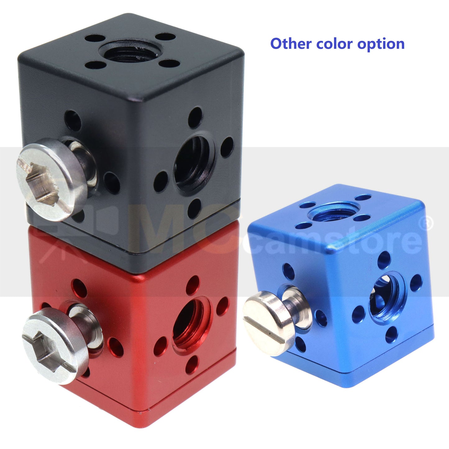 Extension Adapter Cube Top Handle for ARRI Sony RED Camera Monitor Focus Motor Teradek Wireless System with 3/8" Thread Bracket Lock Mounting